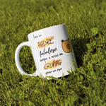 Taza "Eres un padre fabuloso, aunque gruñas como un oso"