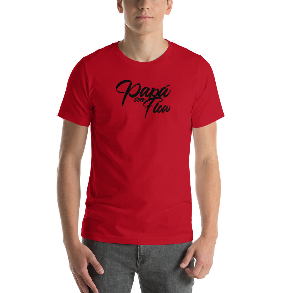 camiseta roja para padre